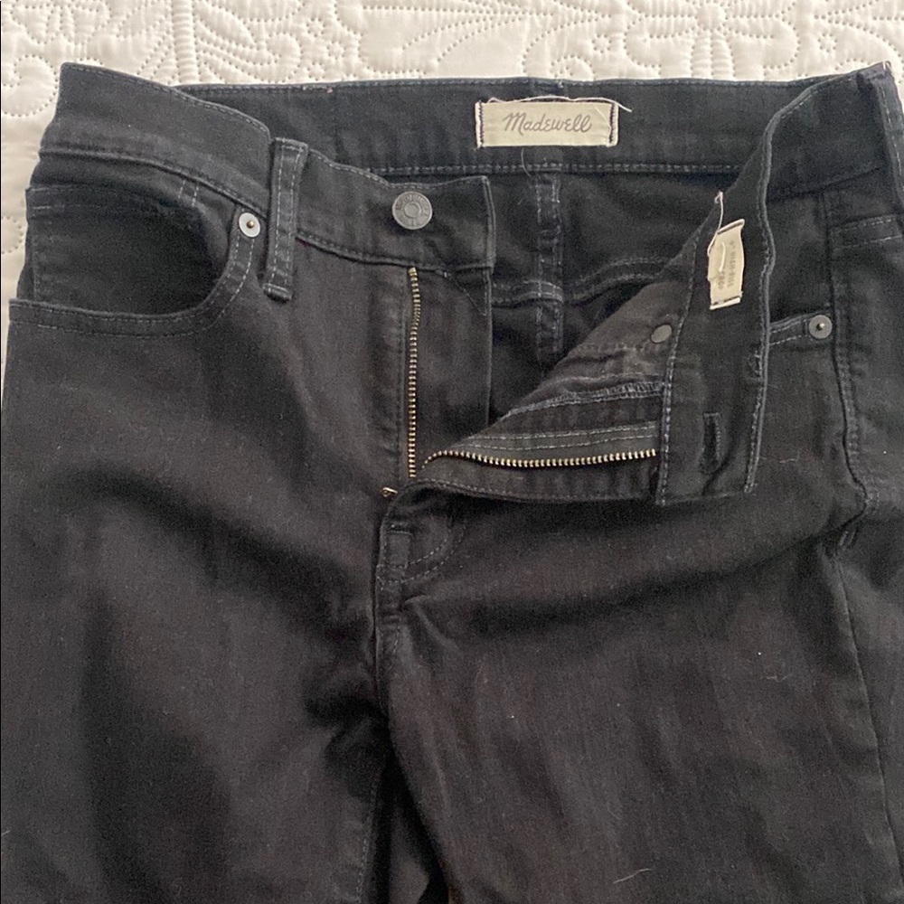 Madewell Black High Rise Jeans